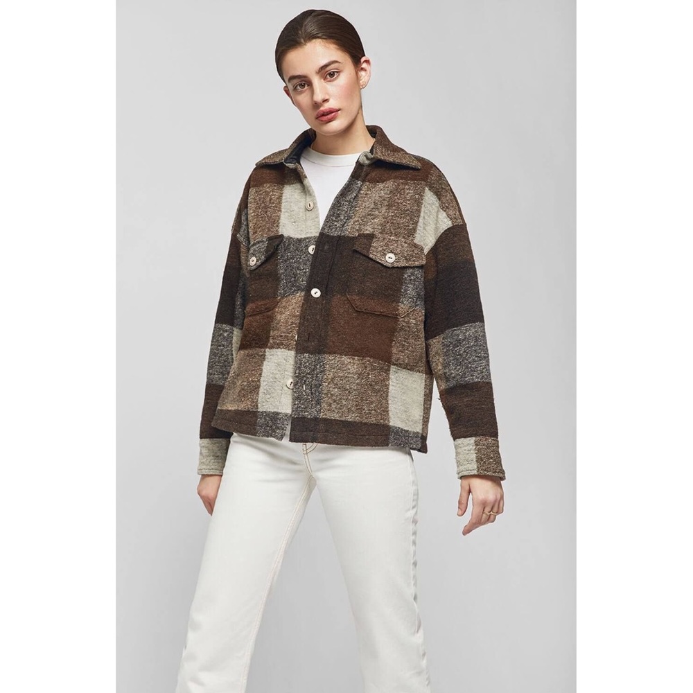 Anine Bing Bobbi Flannel jacket